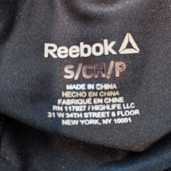 Reebok 2 in 1 running short grey black women's size S - Picture 5 of 6